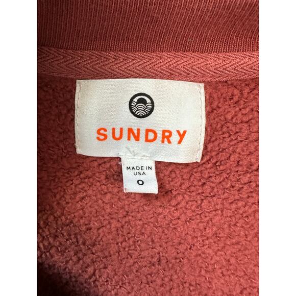 Sundry pink Grateful sweatshirt size 0 - Picture 3 of 16